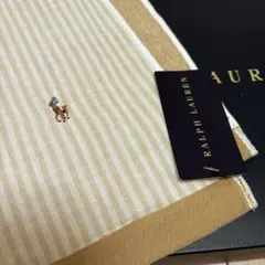 RALPH LAUREN】ピローケース ペアセット ポロポニー刺繍 綿100
