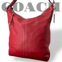 極美品　コーチ　大容量　A4収納可能　ショルダーバッグ　肩掛け　ワンショルダー