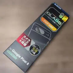 Google Pixel 8用 カメラレンズ保護ガラスフィルム