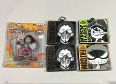 【ヒロアカ】ダブルアクリルプレートキーホルダー、一番くじ ラバーキーホルダー