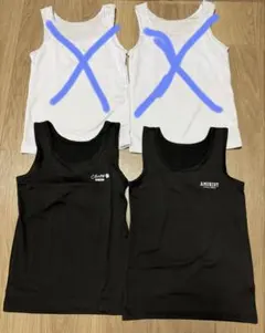 しまむら バースデイ 胸2重インナー タンクトップ 4点セット