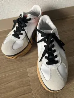 オニツカタイガー デレシティ クリーム/レッド 24センチ - メルカリ