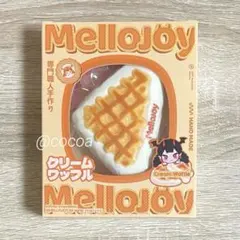【ムースクリーム】Mellojoy クリームワッフル さんかく