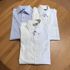 美品 P.S.FA アイシャツ 長袖 ホワイト ブルー L 3点セット