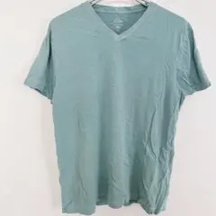 ジェイクルー【S】Ｔシャツ Ｖネック 半袖 無地 青 綿１００％ カジュアルのサムネイル