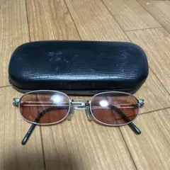 90s Yohji Yamamoto サングラス 度なし 赤レンズ ケース付きのサムネイル