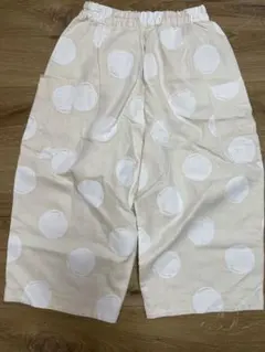 未使用！tumuguドットパンツ♡アイボリーのサムネイル