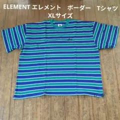 美品　ELEMENT エレメント　ボーダー　Tシャツ XLサイズ 2枚セットのサムネイル