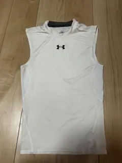 UNDER ARMOUR ノースリーブ アンダーシャツ ホワイト SMのサムネイル