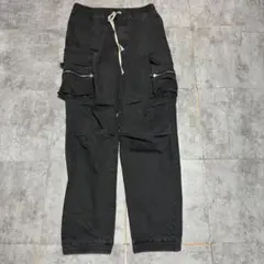 美品　ダンケシェーン　カーゴパンツ　ブラック　ジップ　y2k 32 L