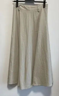 ZARA★麻フレアロングスカート★サイズS