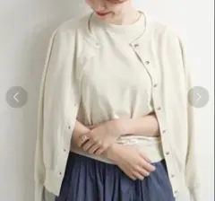 値下げ！IENA filartex クルーネック プルオーバー トップスのサムネイル