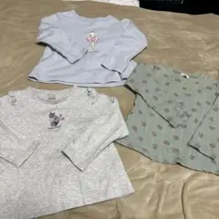 美品　長袖カットソー3点セット 120cm petit main