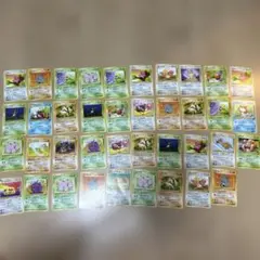 旧裏ポケモンカードゲーム　ジャングル　ノーマルまとめ売り　39枚セット