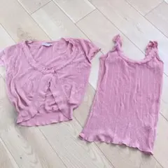 MAX&Co. アンサンブル ピンク Mサイズのサムネイル