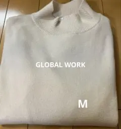 GLOBAL WORK ハイネックセーター　Mサイズ