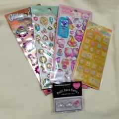 【正規品】はっぴーフォン タイルシール マルチデコパーツ サンリオ セット