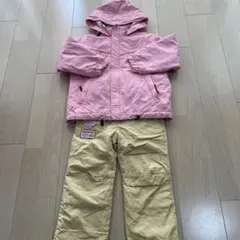 mont-bell モンベル キッズ スキーウェア 上下セット 110 - メルカリ