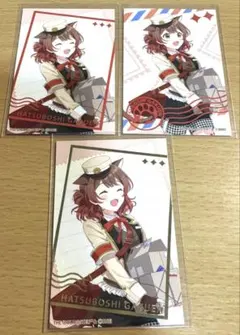 アイマス 学マス まねきねこ フォトカード 花海佑芽 箔押し