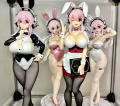 すーぱーそに子　フィギュア4体　一部ジャンク扱い説明有のサムネイル
