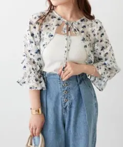 新品未使用タグ付き　NICE CLAUP シアーボレロ