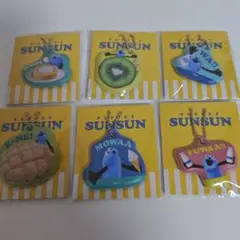 パペットスンスンローソン限定キーホルダー全6種コンプリートセット