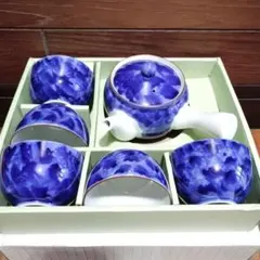 煎茶道具 京焼 平安春峰作 染付山水文 六角箸瓶（箸立て） - メルカリ