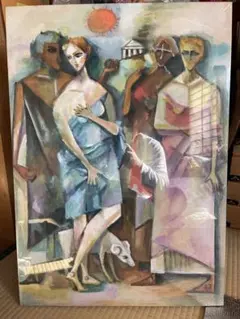 ピカソ ゲルニカ 特注アクリルケ-ス入り 美術品絵画 ア-ト名画