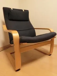 【中古】イケア ポエング IKEA POÄNG (座面木枠に難あり)のサムネイル
