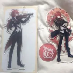 原神 ディルック ガイア アクリルスタンド - メルカリ