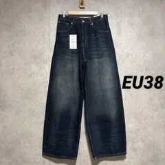 ZARA プリントバギーフィット デニムパンツ EU 38 (JP 30)完売品