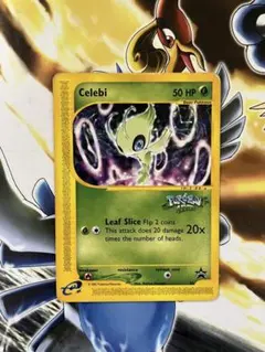 Celebi promo from Pokemon 4ever