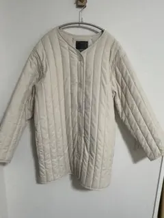 HK WORKS LONDON キルティングジャケット Mサイズ ベージュ