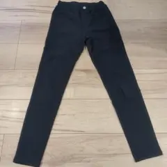 【GU】美品 ストレッチ パンツ ブラック 140cm