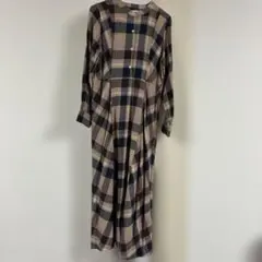 URBANRESEARCH SonnyLabel起毛ネルマルチチェックワンピース
