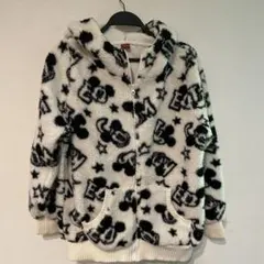 ミッキー柄フリースジャケット