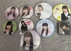 ＝LOVE イコラブ 野口衣織 缶バッジ 9点セット　まとめ売り 野口衣織 缶バッジ まとめ売り イコラブ =LOVE LOVE イコラブ