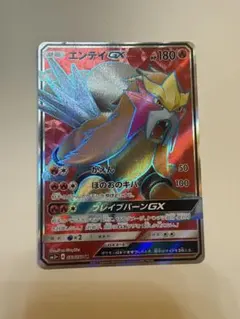 エンテイGX SR サン&ムーン 強化拡張パック ひかる伝説 キラ 073/0
