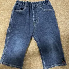 ミキハウス ダブルビー　デニム ハーフパンツ 110