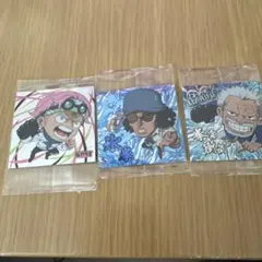 ワンピースウエハースシール ガープ クザン コビー