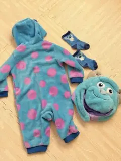 サリー　着ぐるみ　ディズニーコスプレ　90センチ　帽子・靴下付き