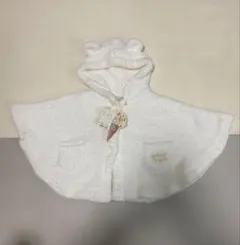 ジェラートピケ　ポンチョ　タグ付き