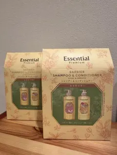 エッセンシャル　プレミアム　バリアシャンプー&コンディショナーセット