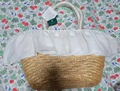 新品　Afternoon Tea フリル　籠バックのサムネイル