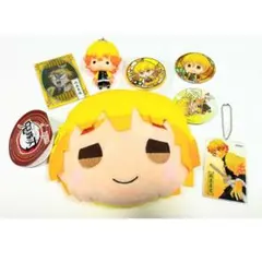 鬼滅の刃　我妻善逸　まとめ売り　リールパスケース　缶バッチ　キーホルダー他