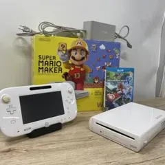 中古）Wii U マリオメーカーセット ・ プロコン2個 ・ スプラトゥーン