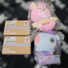BTS BT21 minini 一番くじ　ぬいぐるみ