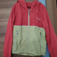 Columbia フード付きジャケット 5号 レッド