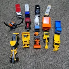 トミカ ミニカー14台セット コマツモデル