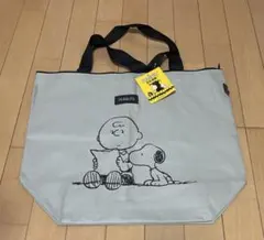 PEANUTS スヌーピー　トートバッグ　エコバッグ　大きめ